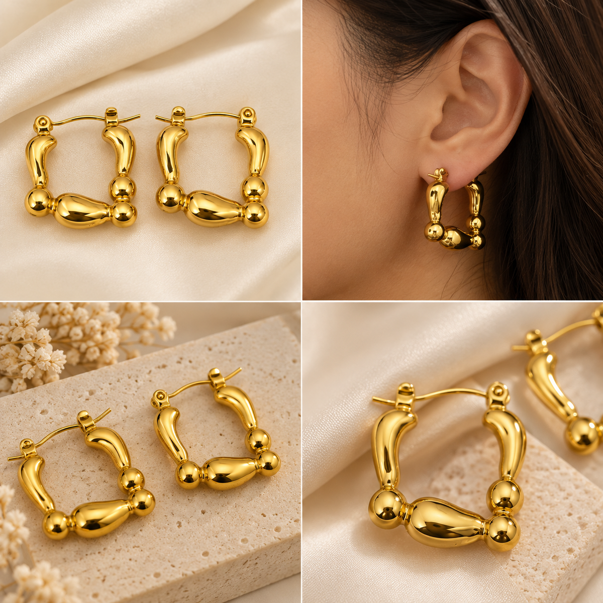 Chunky Curve Hoops