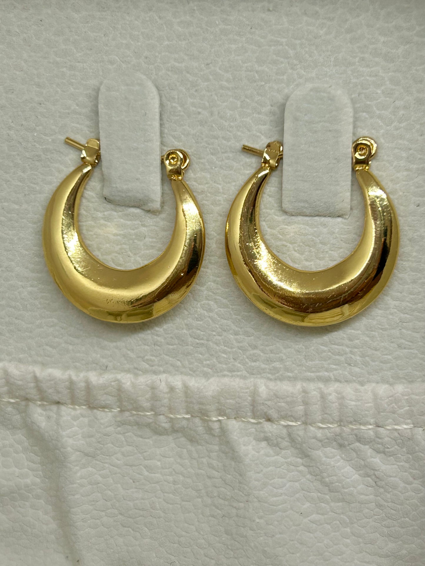 Classic Bold Hoop Earrings