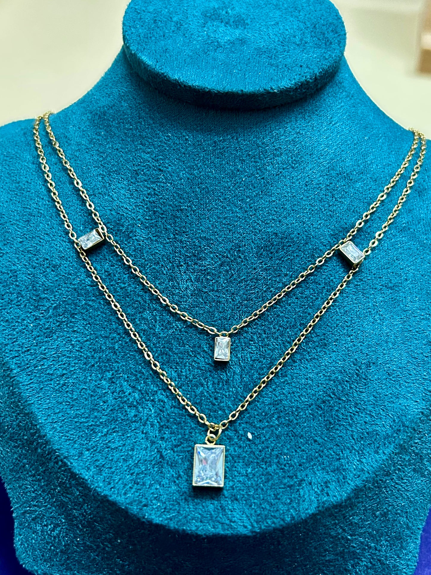 Radiance Double Layered Necklace