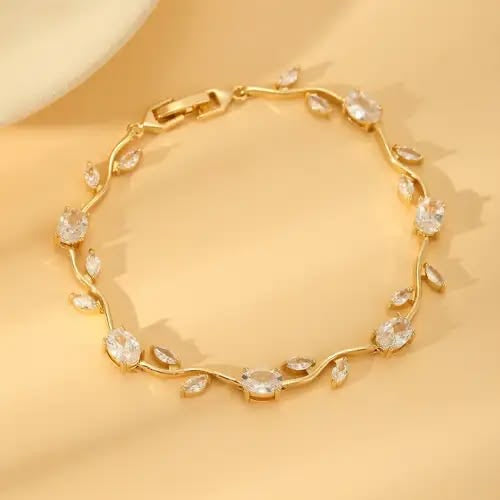 Crystal Tulip Bracelet