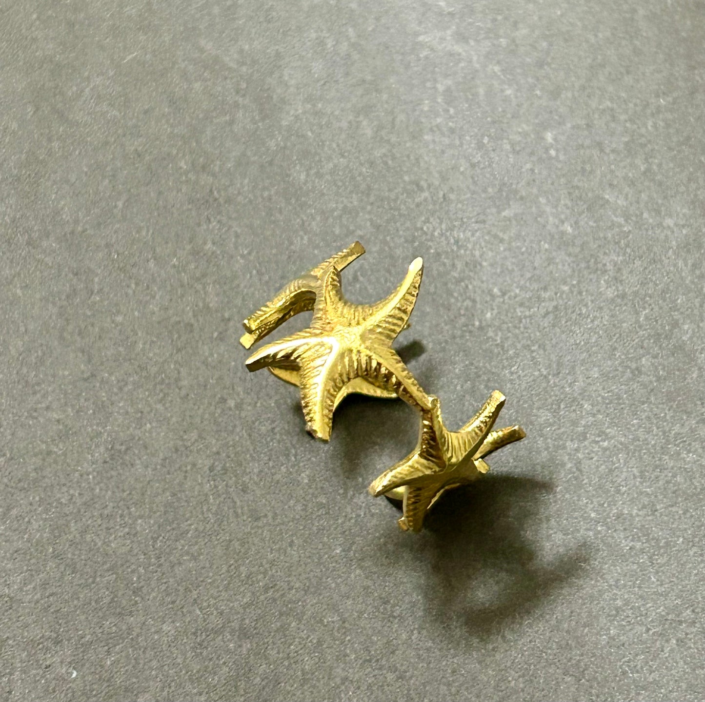 Golden Starfish Ring