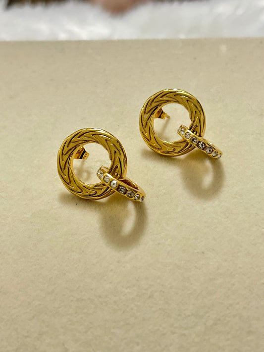 Coin Diamonds Studs