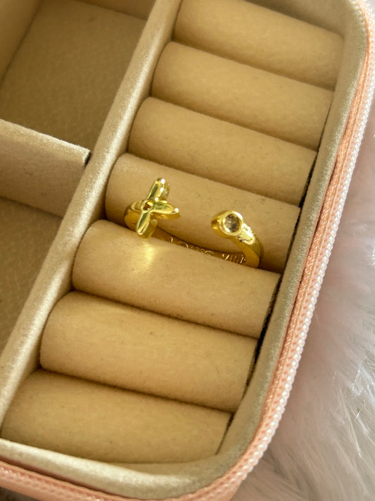 Louis Vuitton Engraved Ring