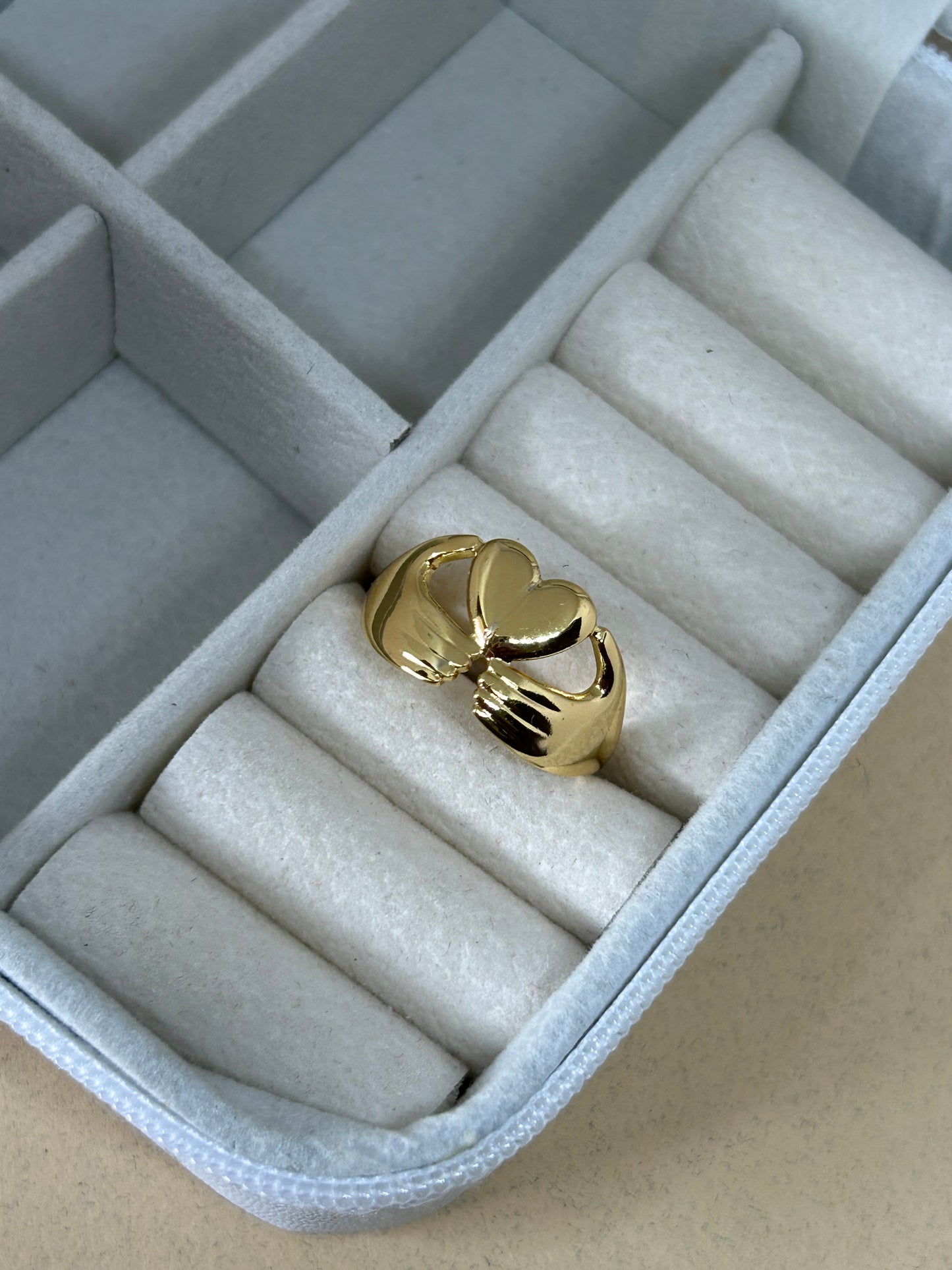 Double Heart Ring