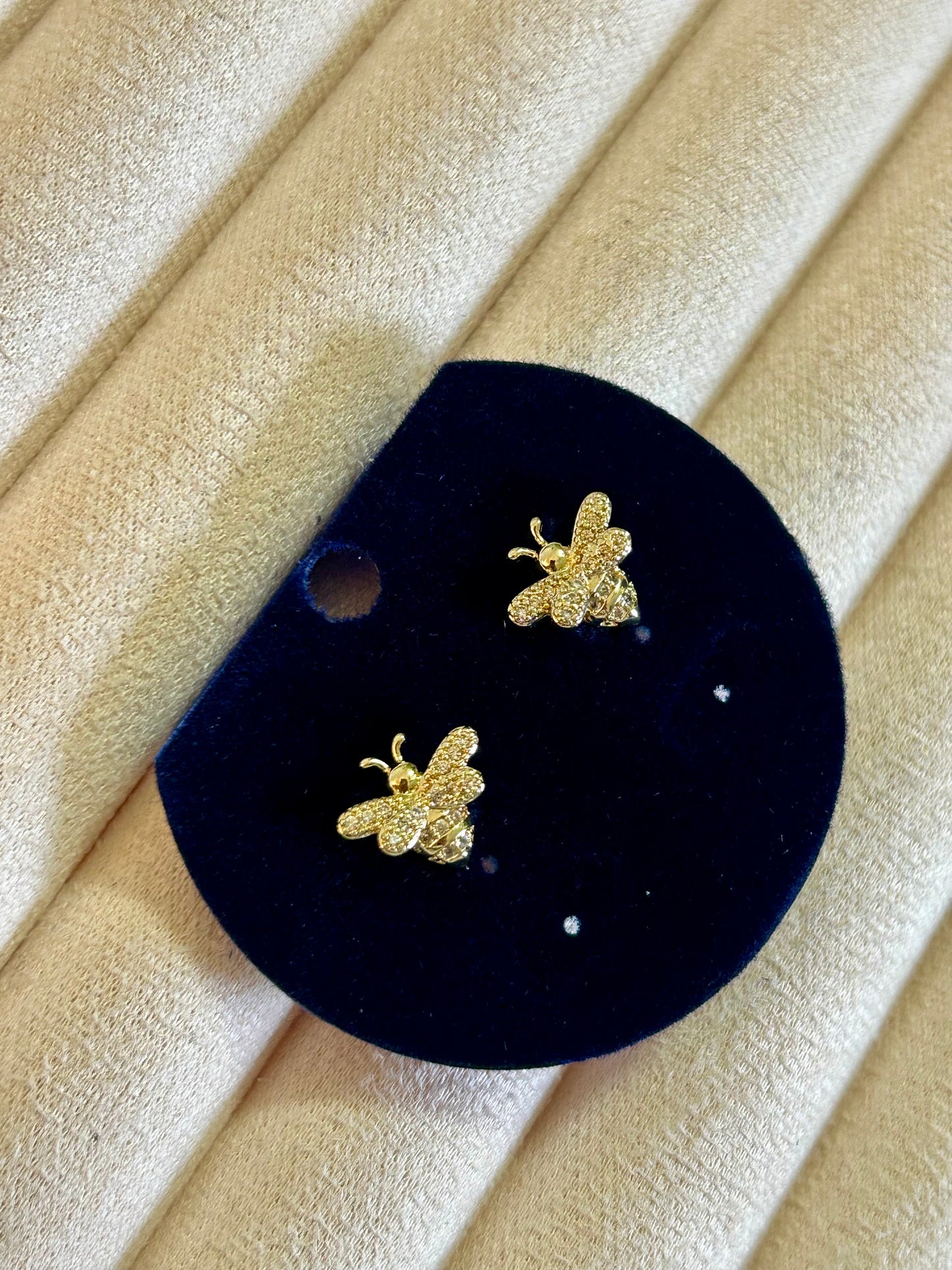 Diamonds Bees Studs