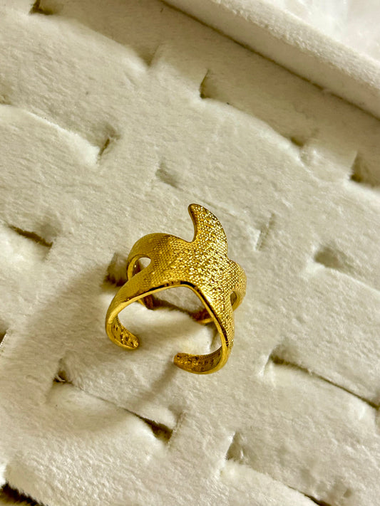 Starfish Band Ring
