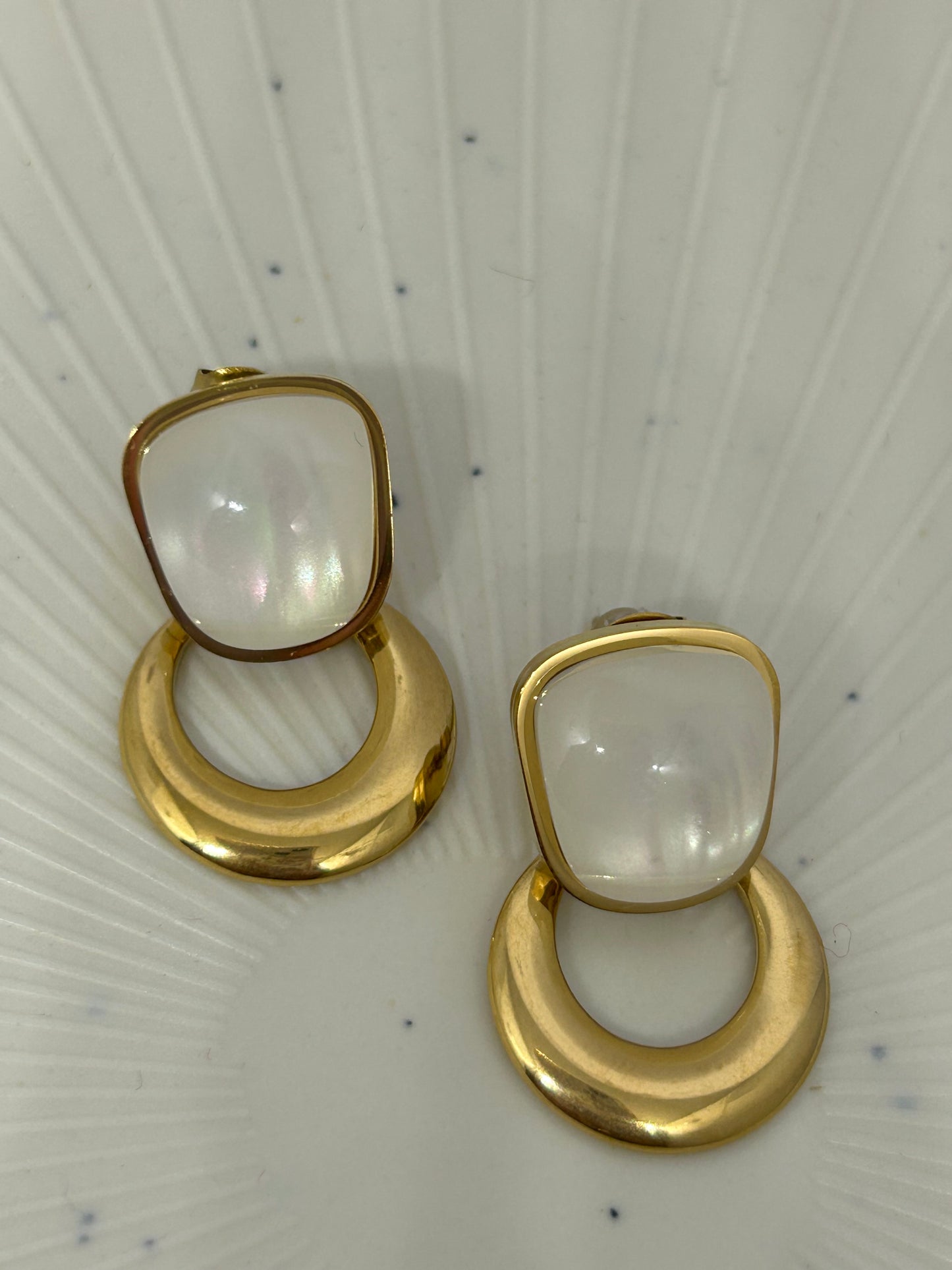 Halo Drop Earrings