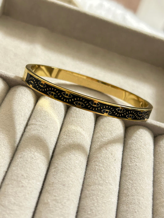 Black Evil Eye Bracelet