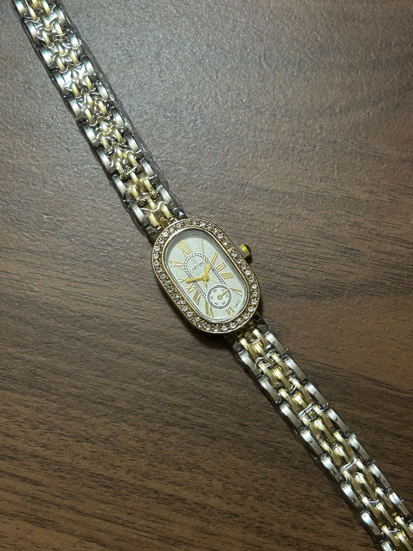 Dual Tone Vintage Watch