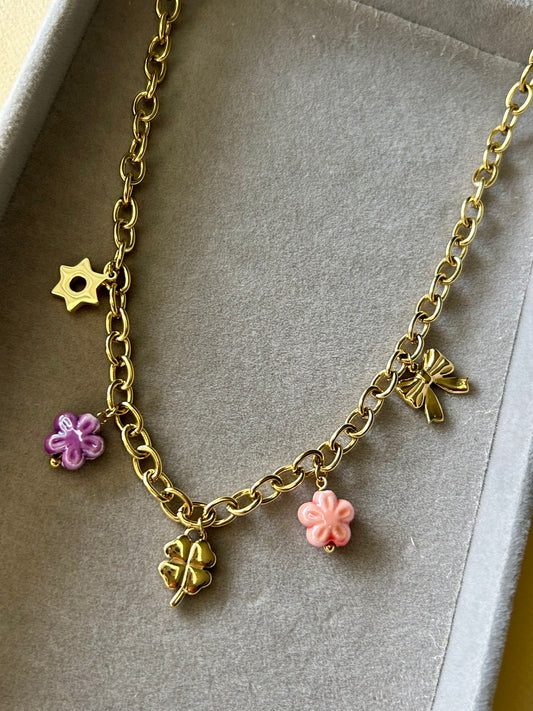 Whimsy Garden Charm Necklace