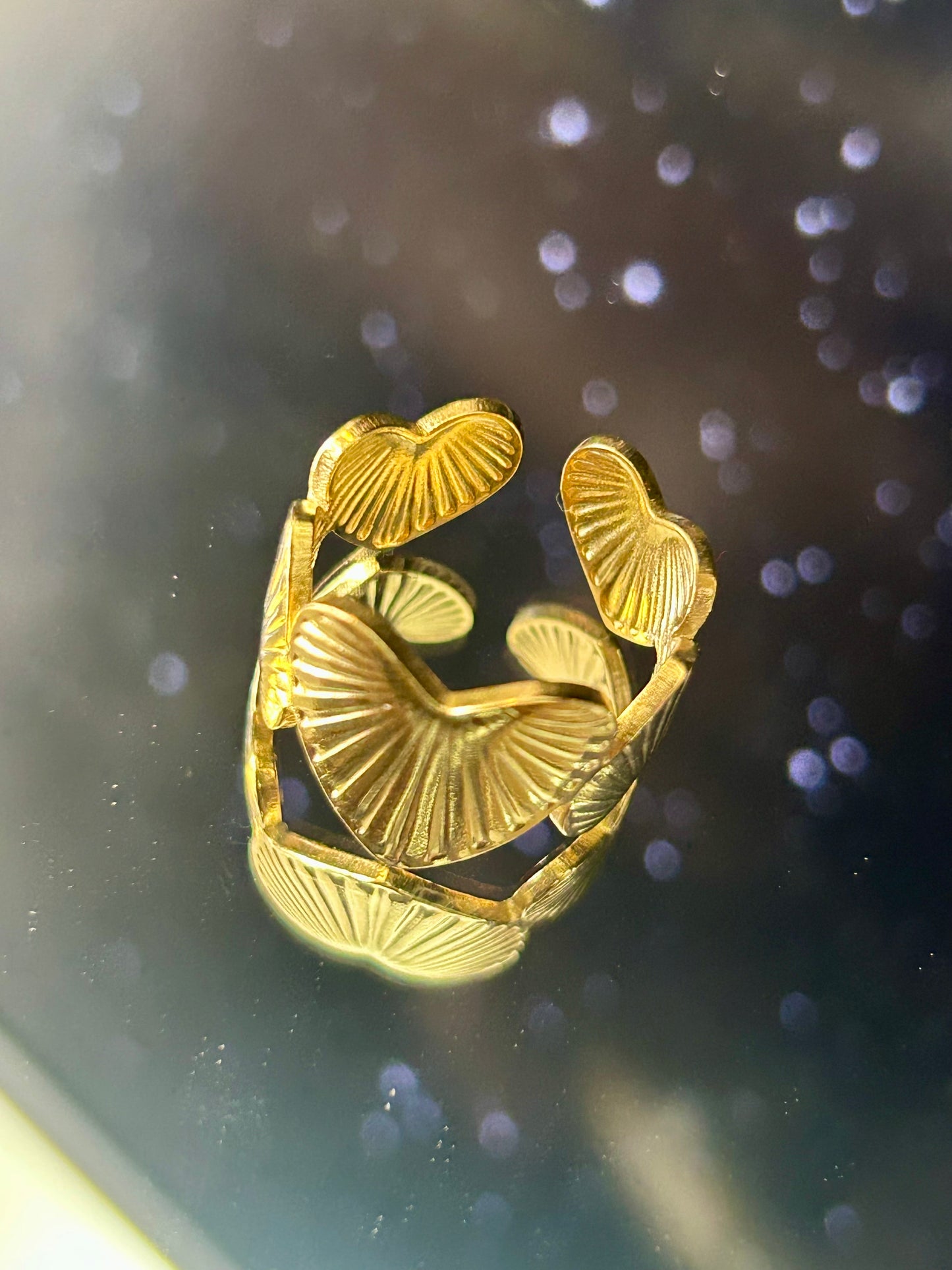 Hearts Band Ring
