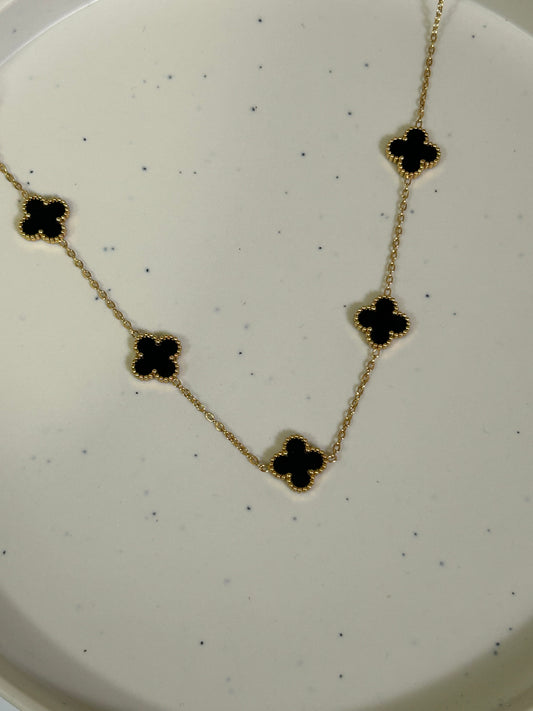 Black Clover Necklace
