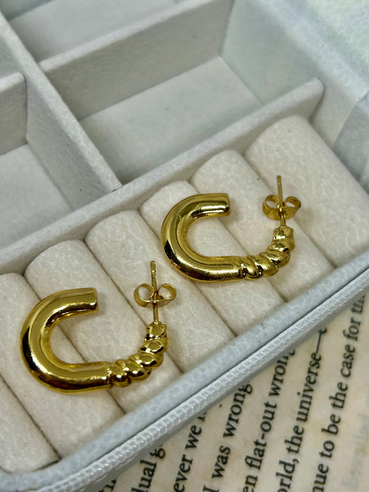 Half Twisted Hoops