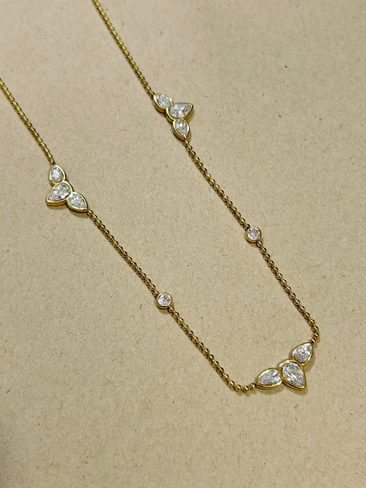 Crystal Bloom Necklace