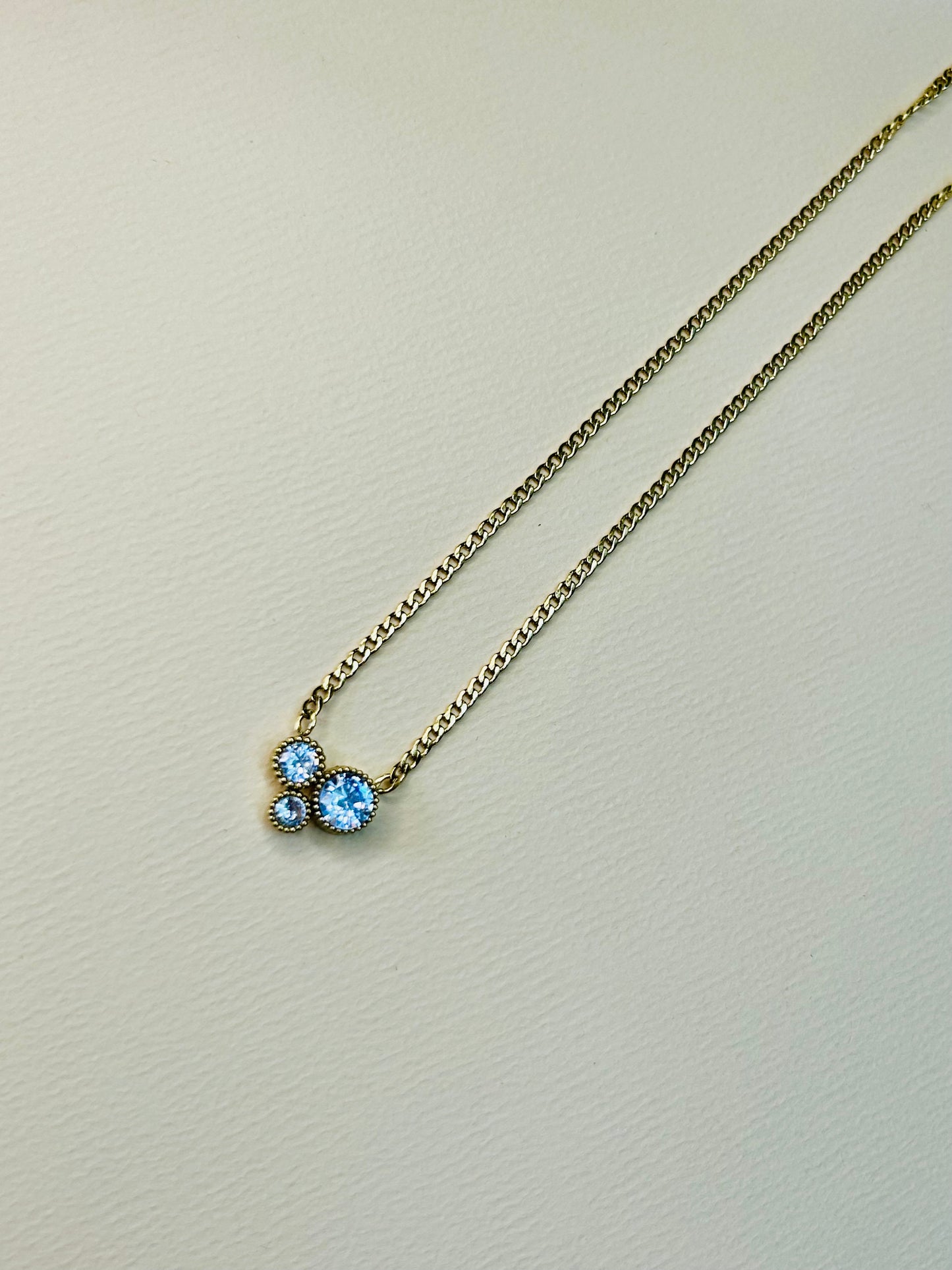 Celestial Cluster Anti Tarnish Necklace