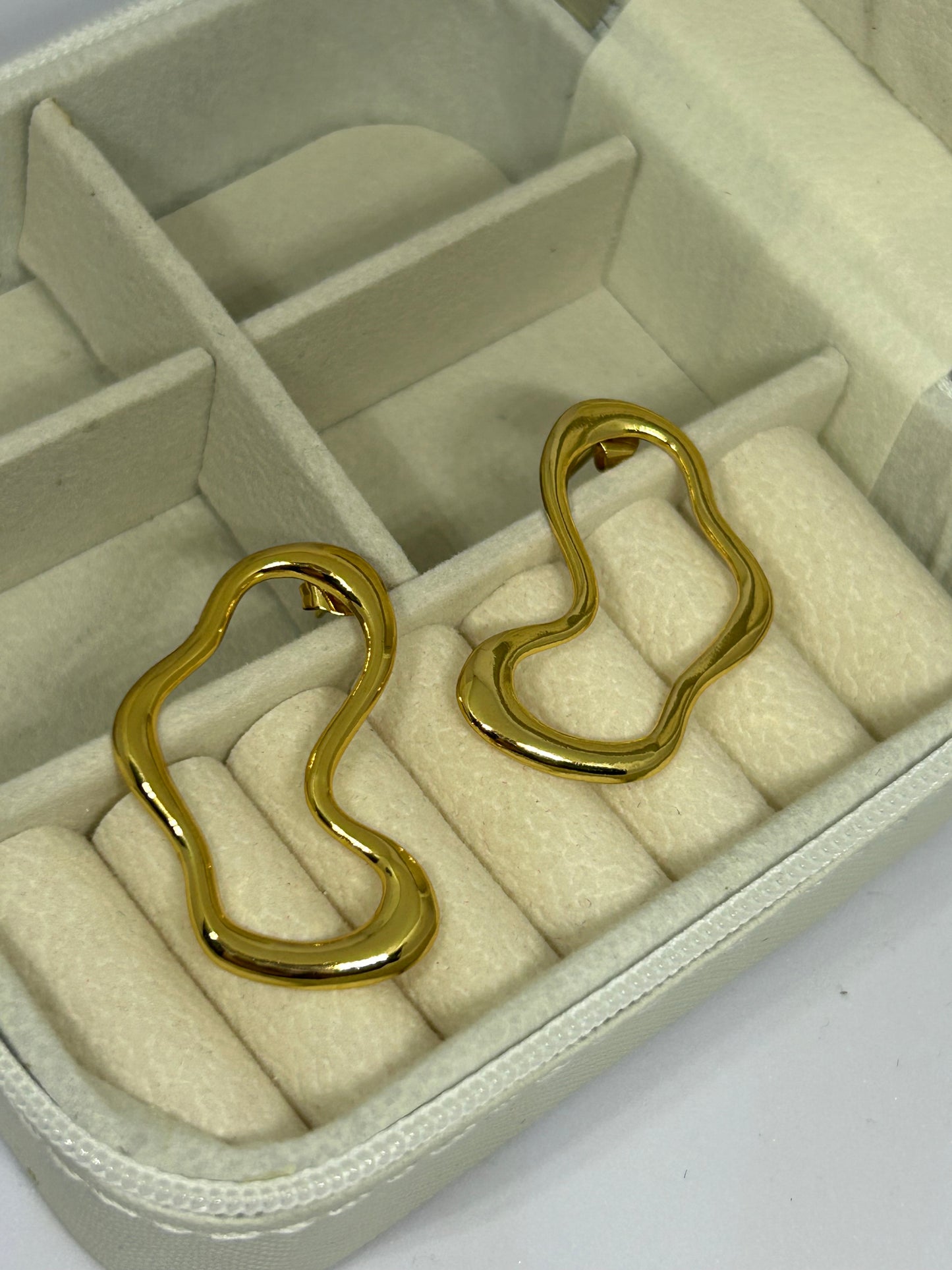Golden Wave Earrings
