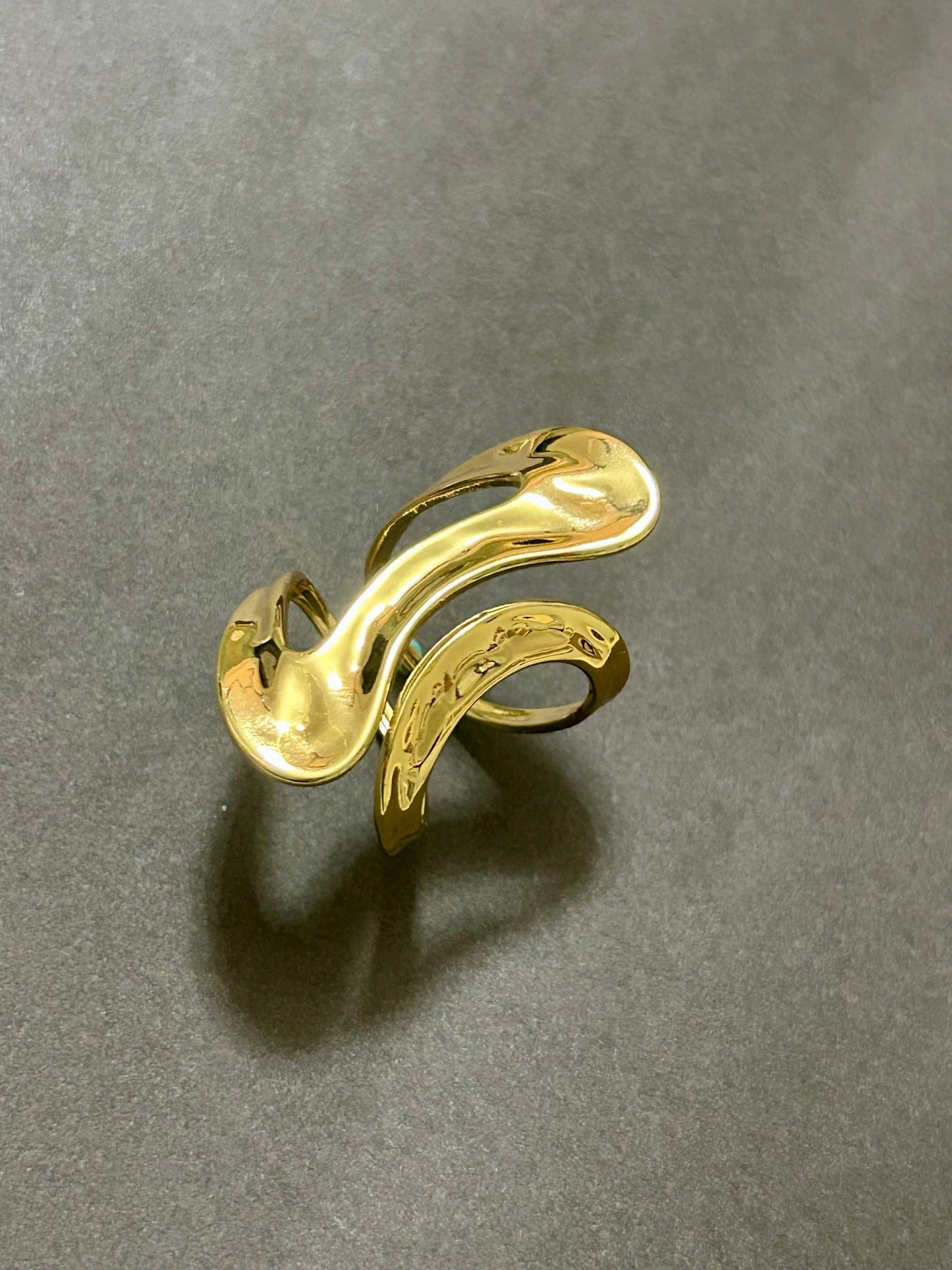 Liquid Luxe Statement Ring