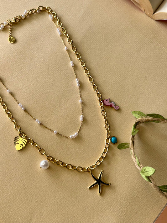 Ocean Whispers Layered Necklace