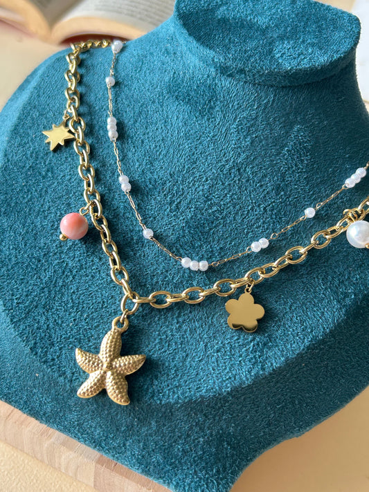 Golden Shoreline Necklace