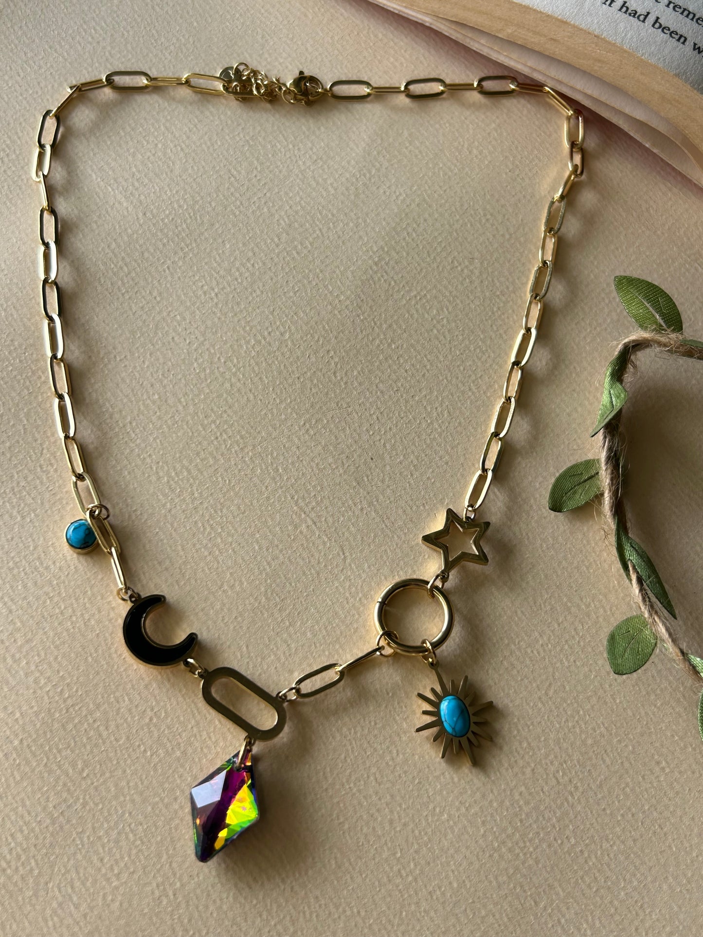 Celestial Dreams Charm Necklace