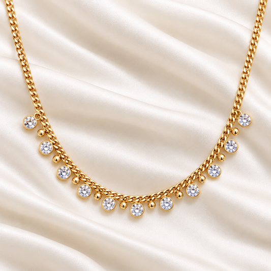 Crystal Charm Necklace