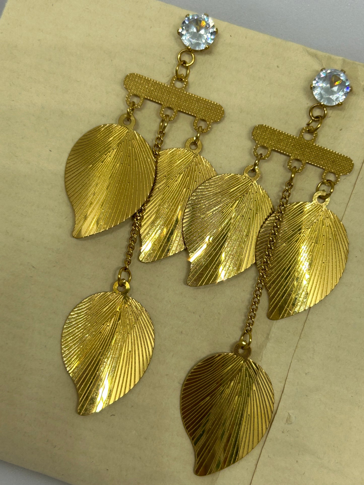 Golden Rainfall Earrings