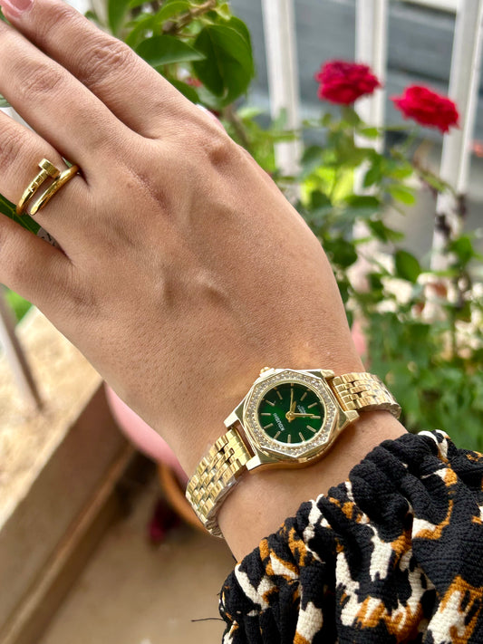 Vintage Green Watch