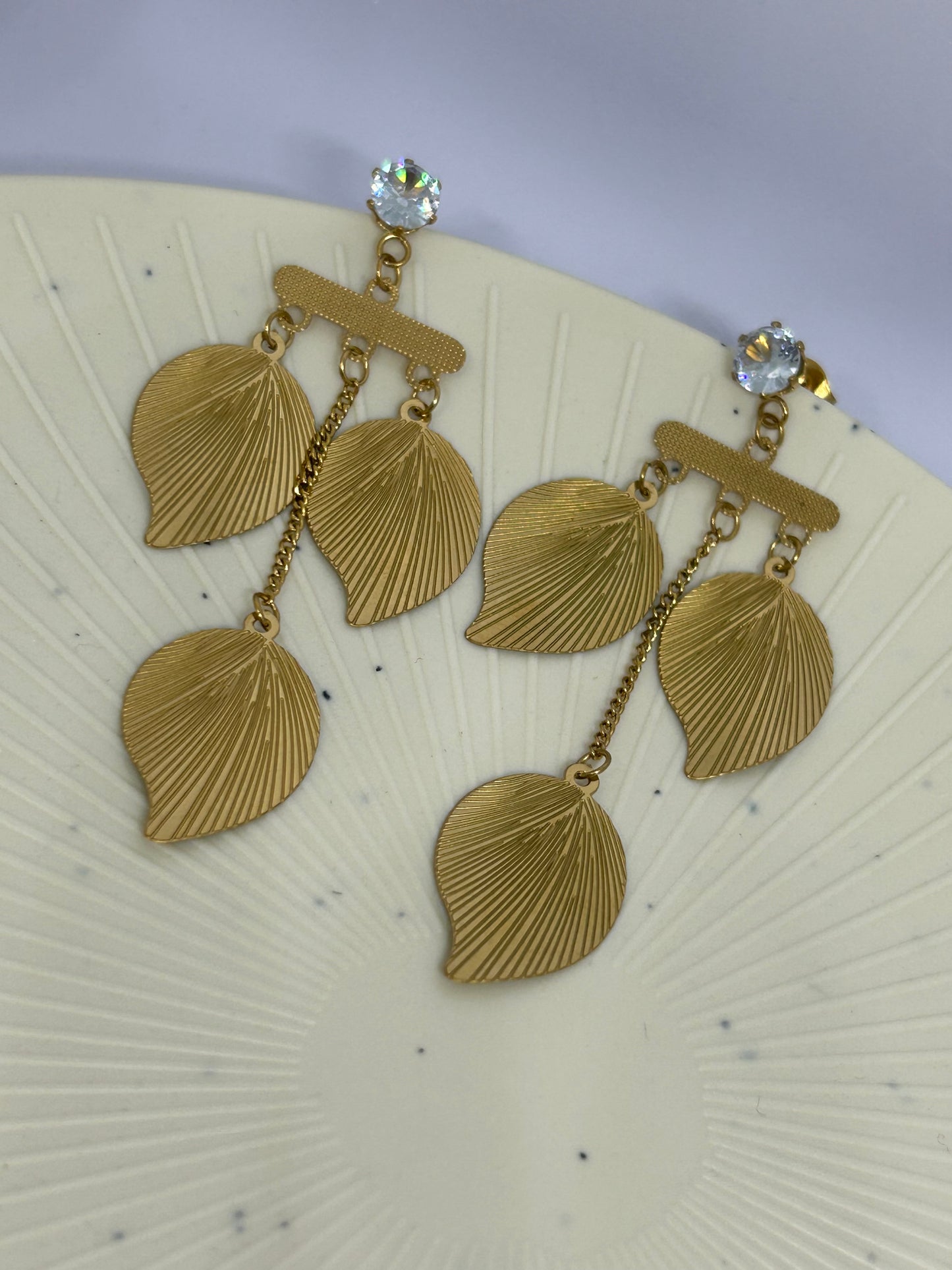 Golden Rainfall Earrings