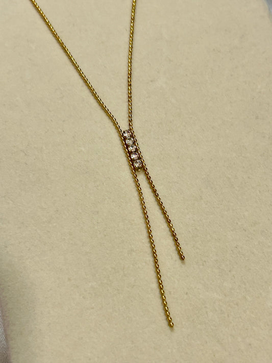 Diamonds Lariat Necklace