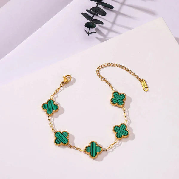 Green Clover Bracelet
