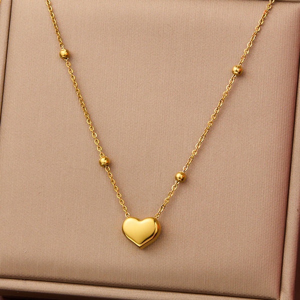 Delicate Heart Theme Necklace
