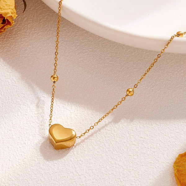 Delicate Heart Theme Necklace