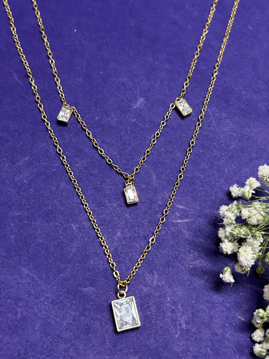 Radiance Double Layered Necklace