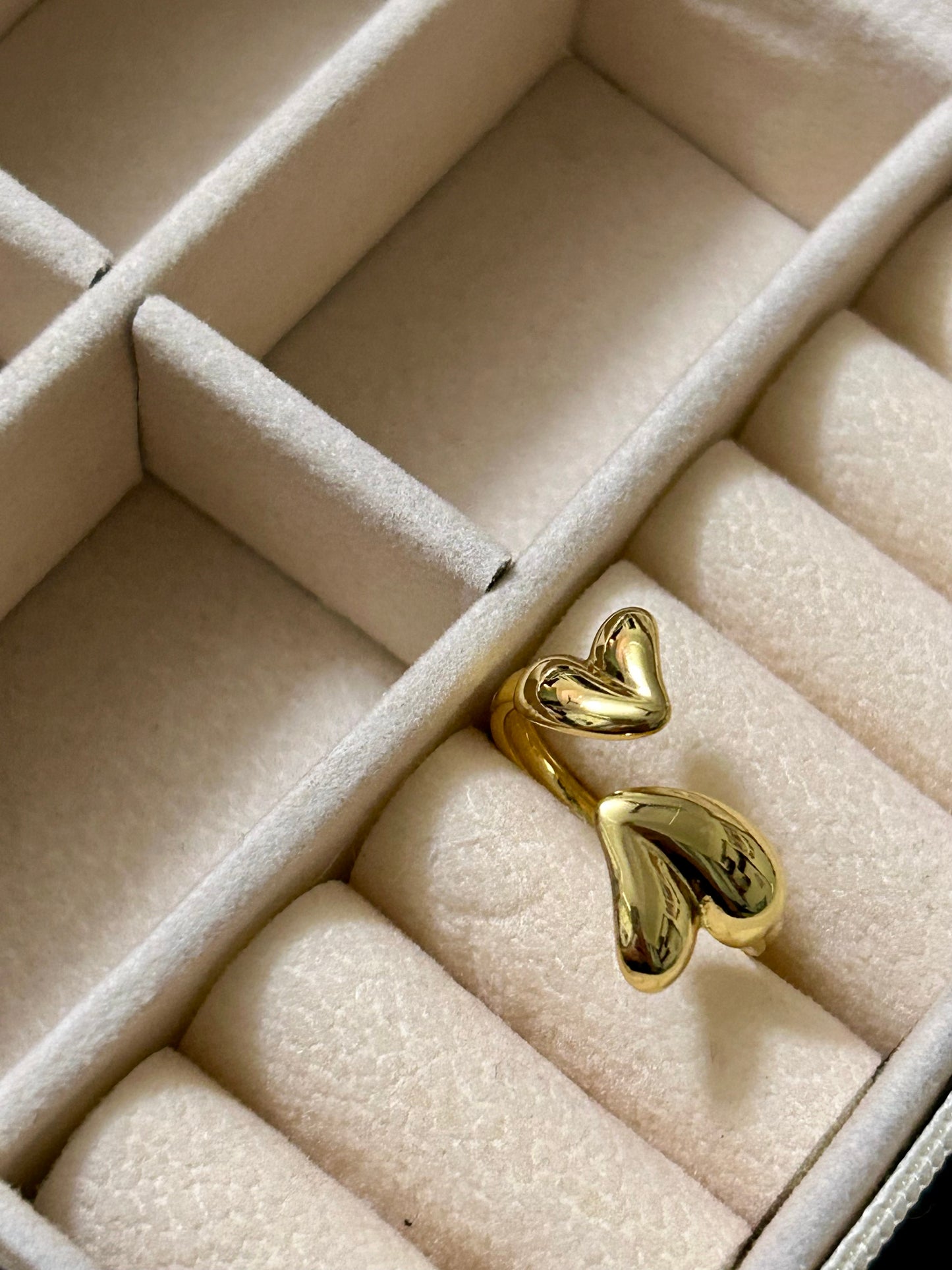 Melted Hearts Ring