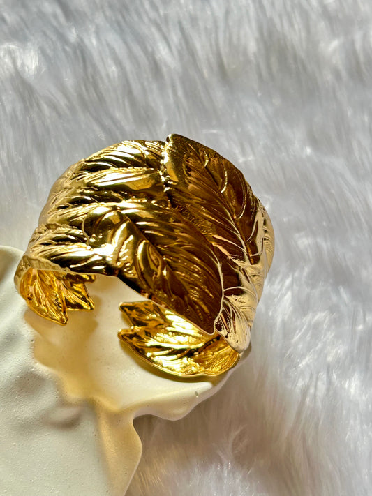 Flower Cuff Bracelet