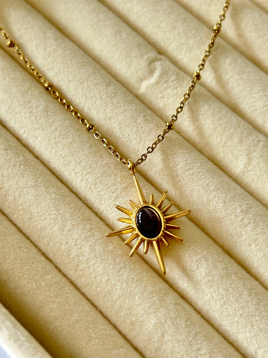 Golden Eclipse Necklace