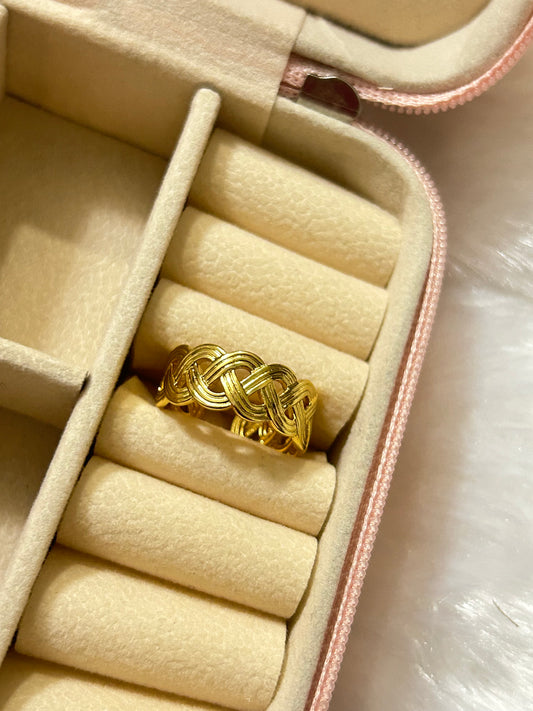 Braided Adjustable Ring