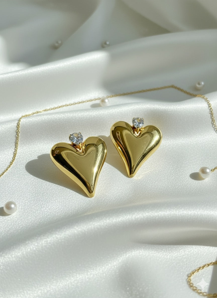 Eternal Heart Earrings