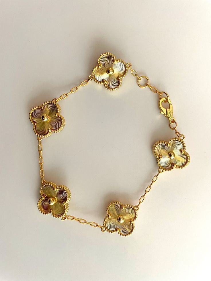 Golden Clover Bracelet