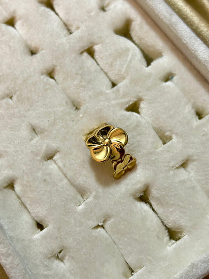 Flower Adjustable Ring