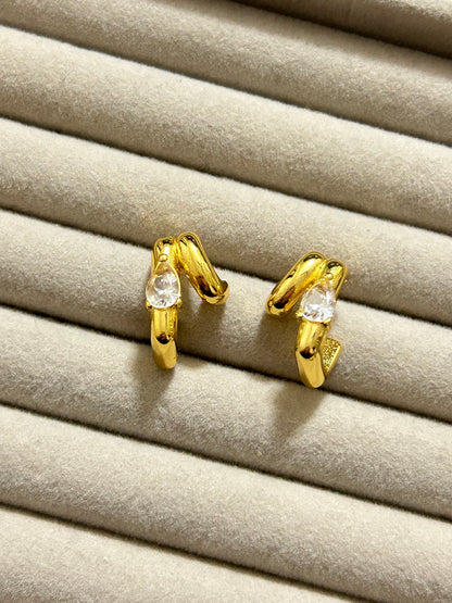 Crystal Twist Earring