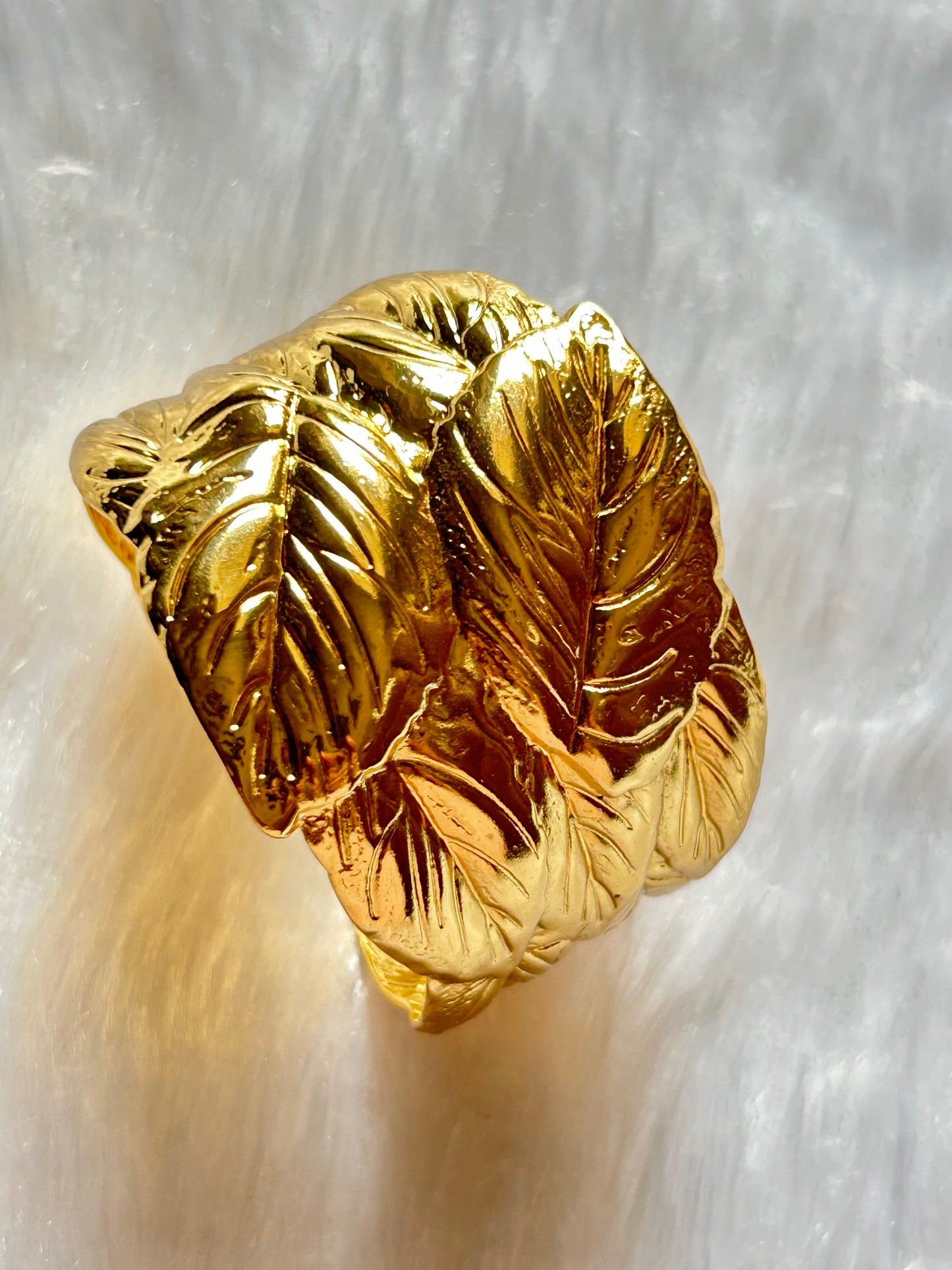 Flower Cuff Bracelet