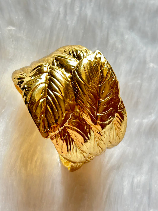 Flower Cuff Bracelet