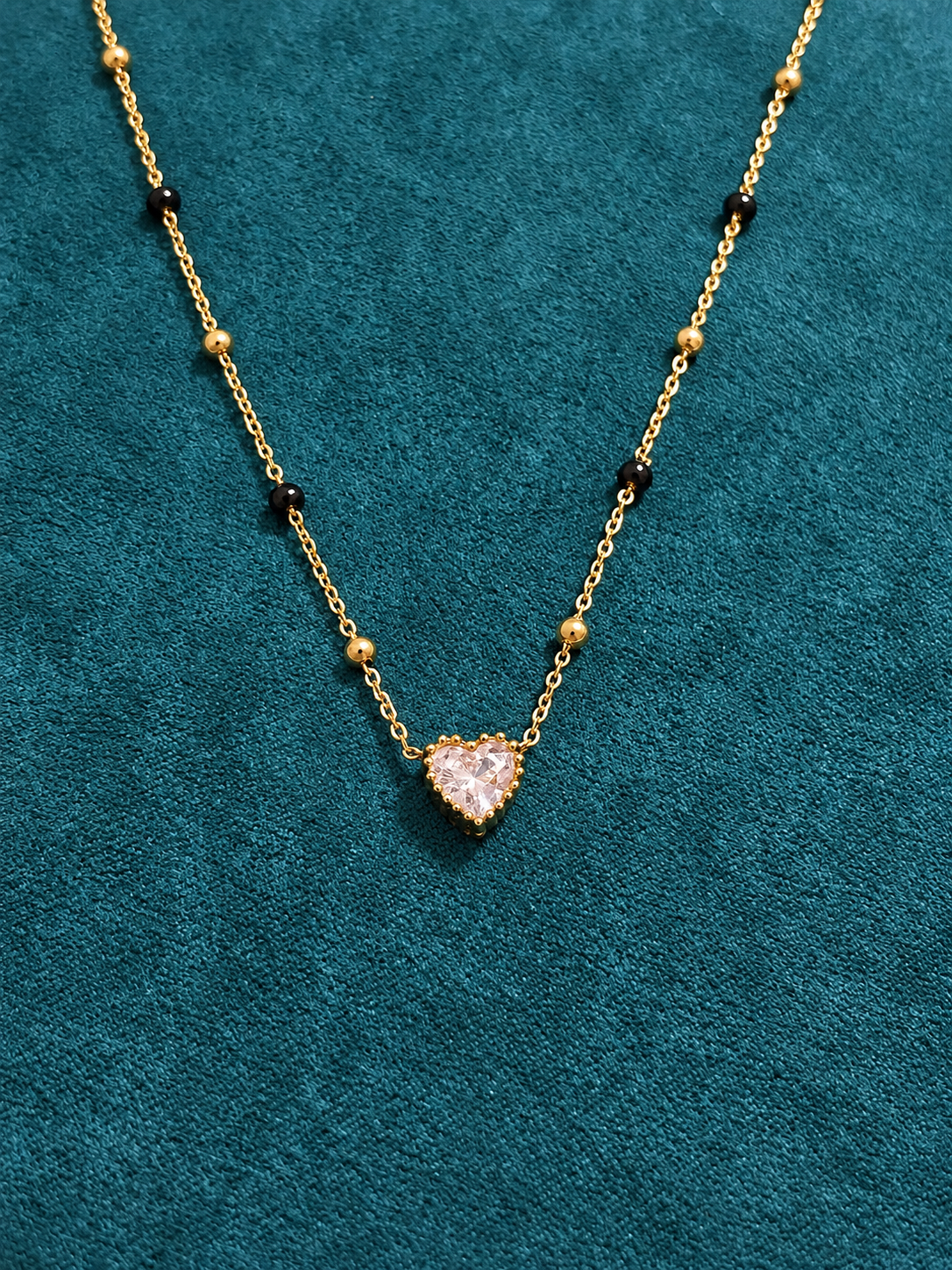 Heart Diamond Mangalsutra