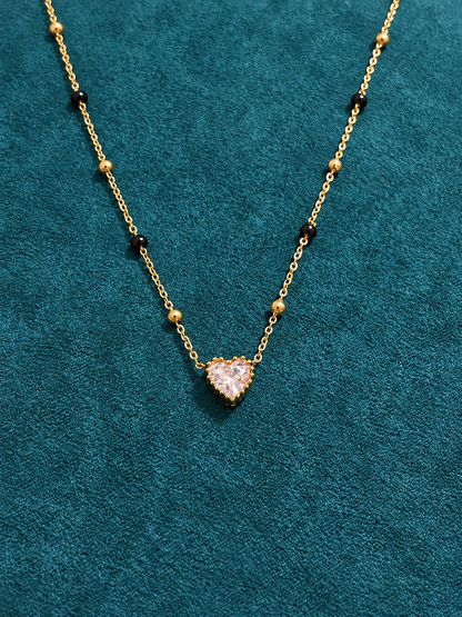 Heart Diamond Mangalsutra