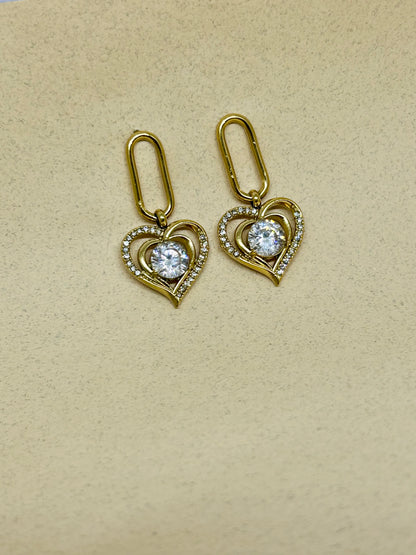 Glow Heart Earrings