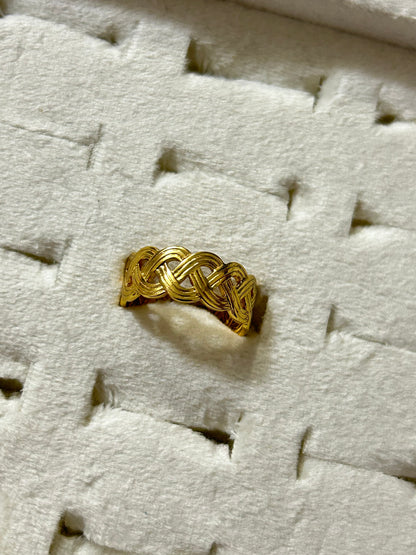 Braided Adjustable Ring