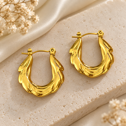 Leaf Hoops