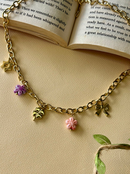 Whimsy Garden Charm Necklace