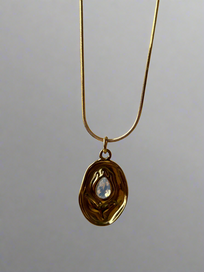 Aurora Bloom Pendant Anti Tarnish
